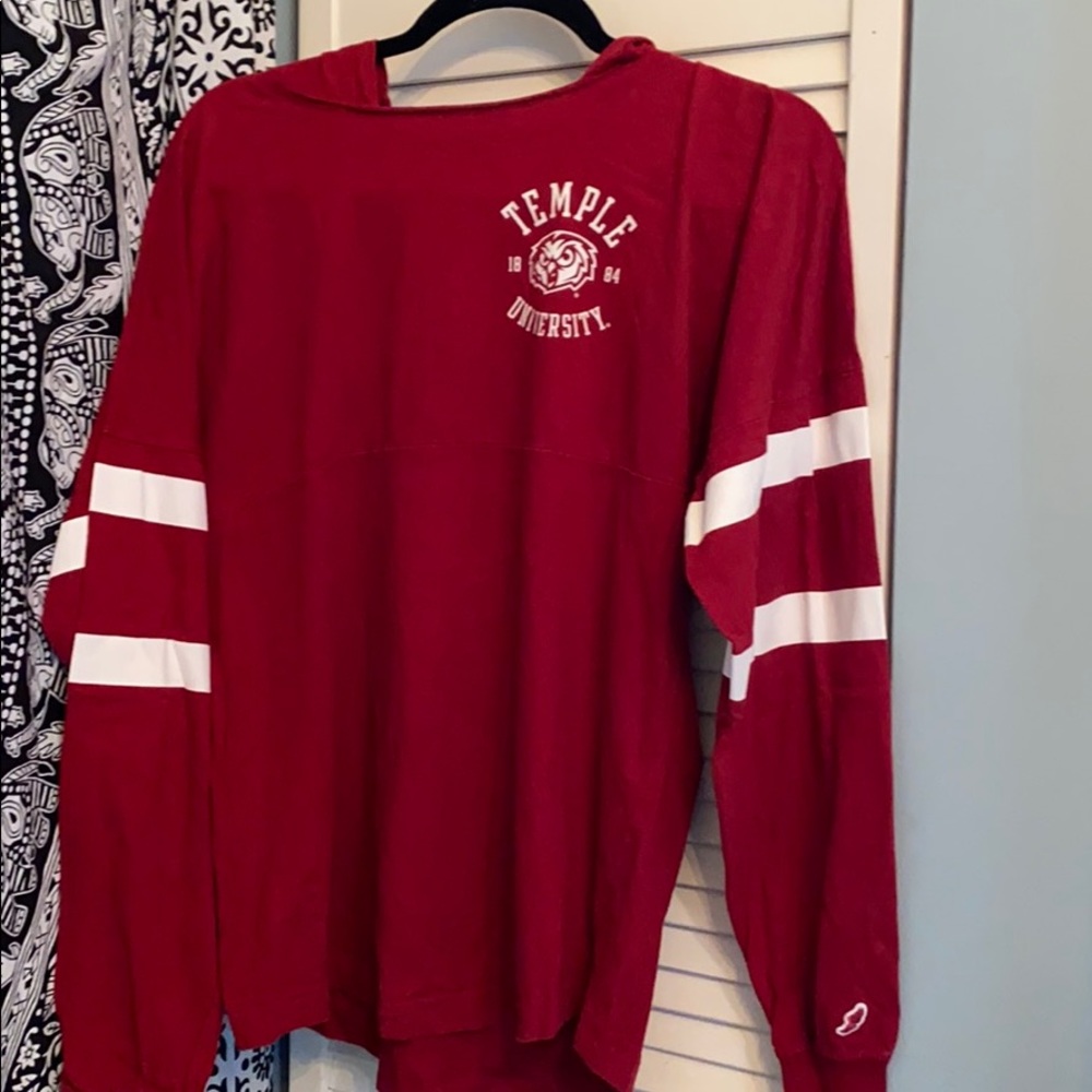 Temple university long sleeve shirt